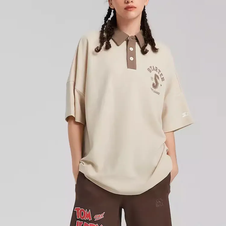 STARTER Polo Shirts Women's Light Brown-3