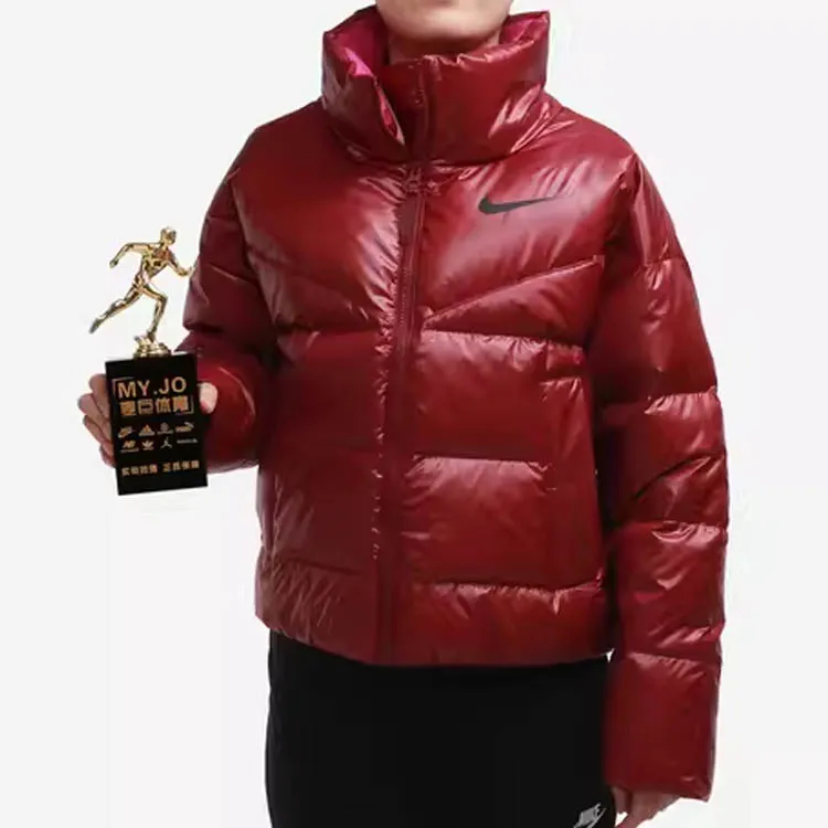 Nike Down Jacket Winter Women's Red-4