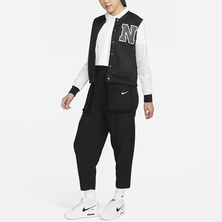 Nike Baseball Jacket Women's Black-4