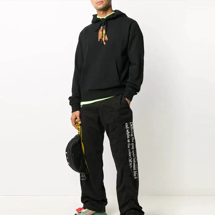 OFF WHITE Slim Fit Pascal Skeleton Hoodie-3