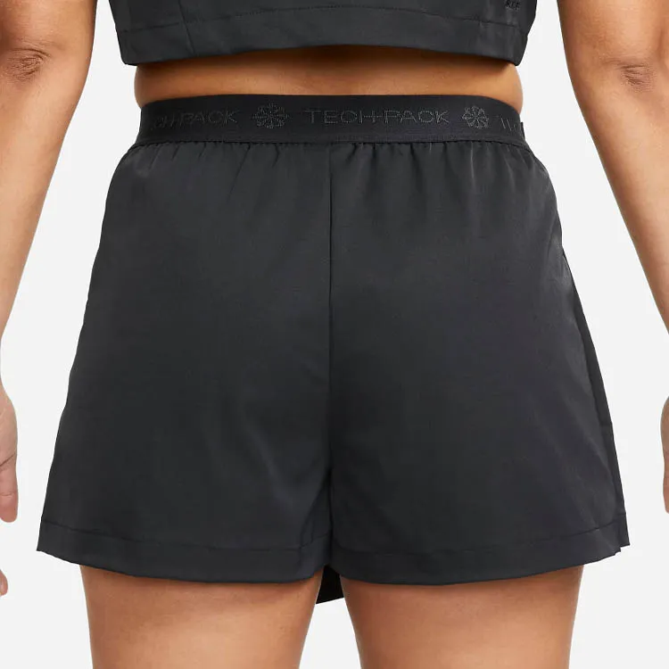 Nike SPORTSWEAR TECH PACK Casual Short Skirts Women's Black-3