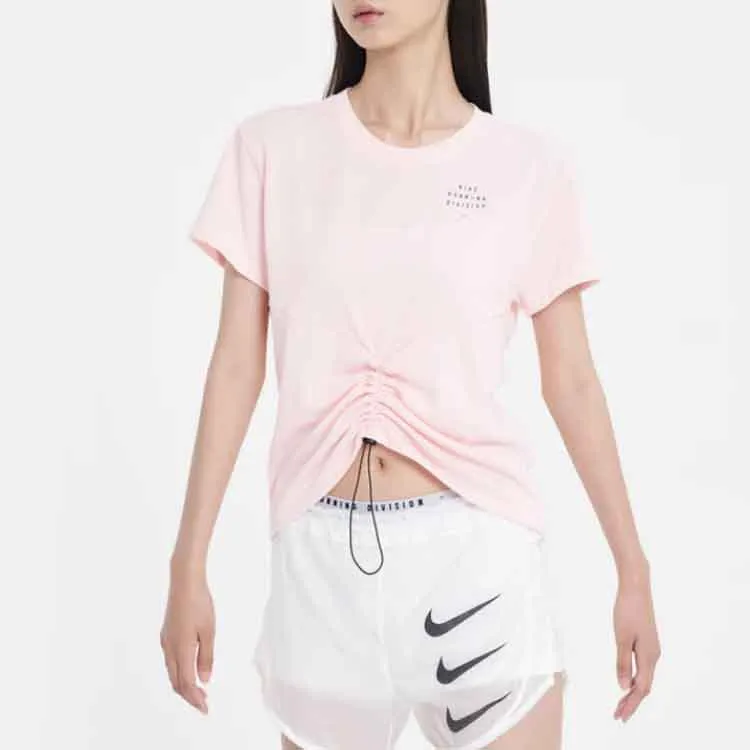 Nike Set in Sleeve T Shirt Women's Coral-7