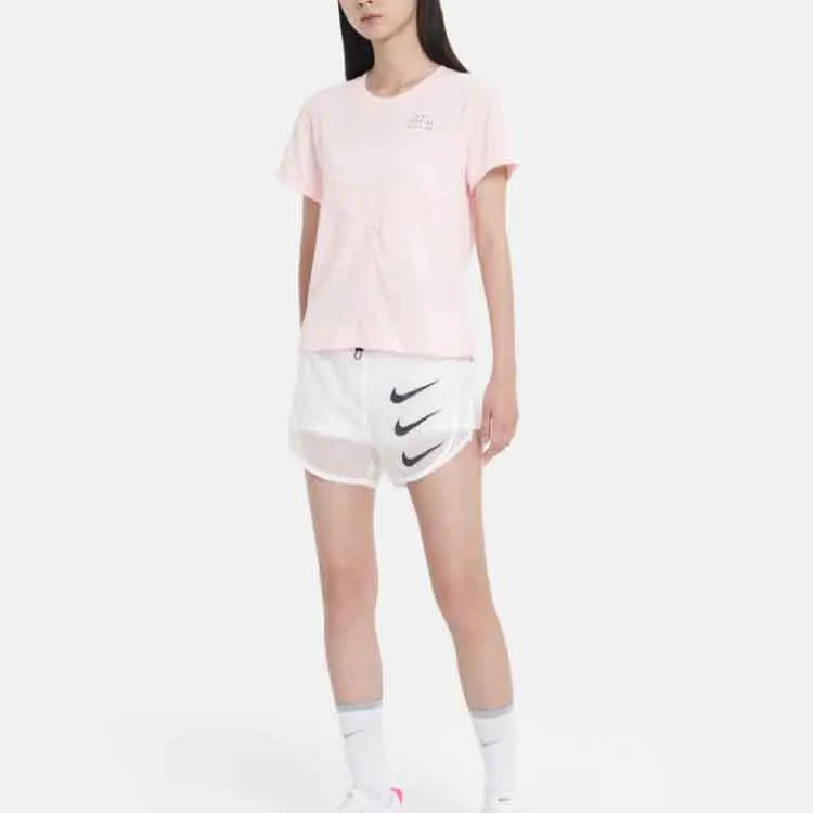 Nike Set in Sleeve T Shirt Women's Coral-6