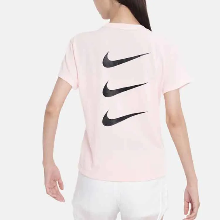 Nike Set in Sleeve T Shirt Women's Coral-5