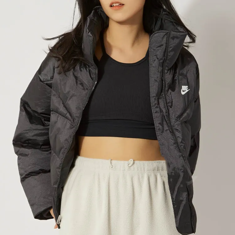 Nike Puffer Jacket Women's Black-4