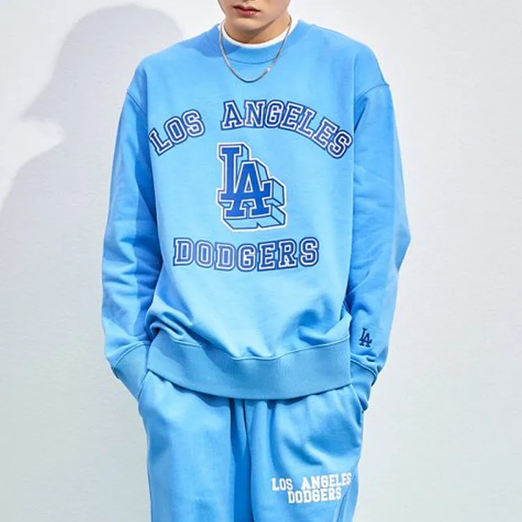 MLB Sweatshirts Unisex Light Blue-4