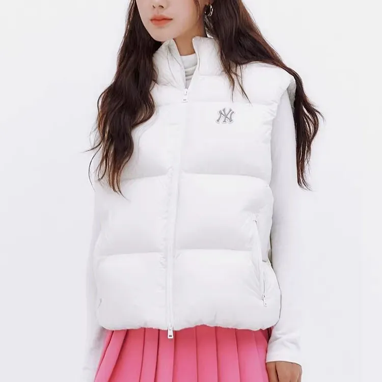 MLB Down Jacket Unisex New York Yankees/Cream-4