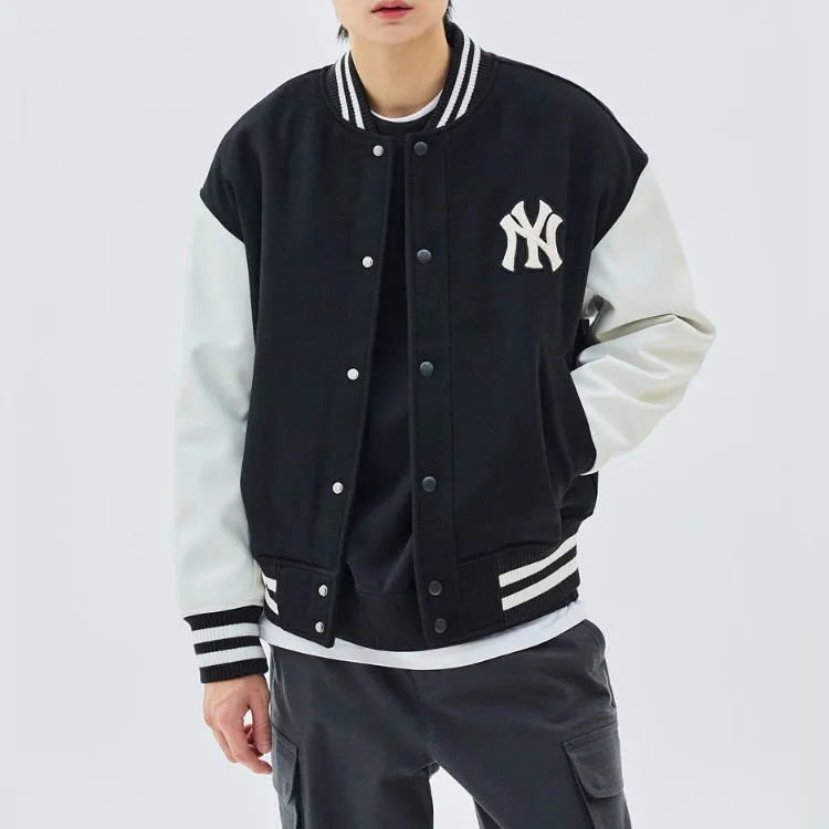 MLB New York Yankees Jackets Unisex Black-5
