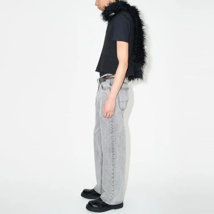 OUR LEGACY Cotton Straight leg Jeans-4