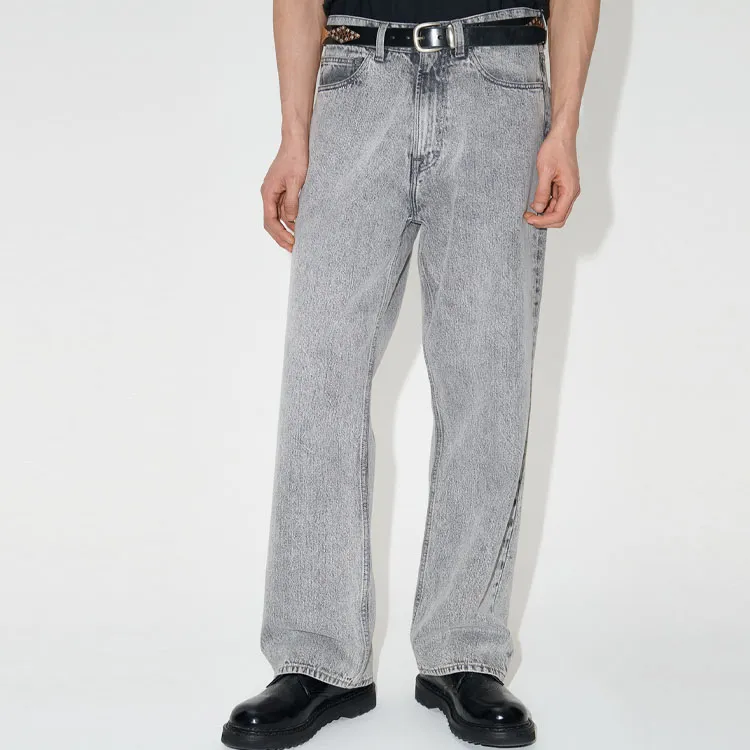 OUR LEGACY Cotton Straight leg Jeans-6