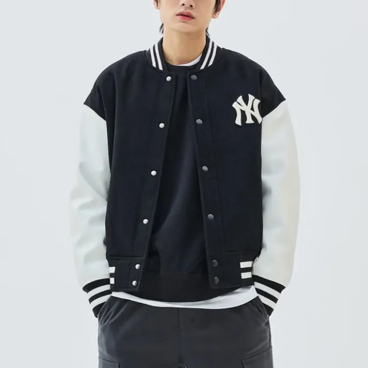 MLB New York Yankees Jackets Unisex Black-3