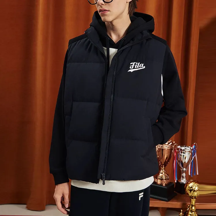 FILA FUSION Vests Men Black-3