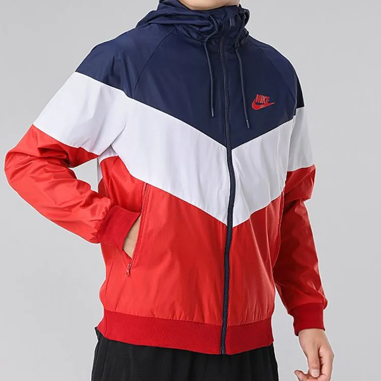 Nike Jackets Men Dark Navy Blue-5