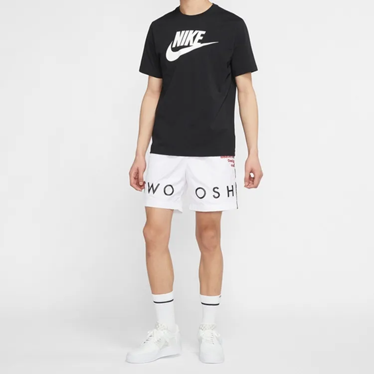 Nike T Shirts Men Black-4