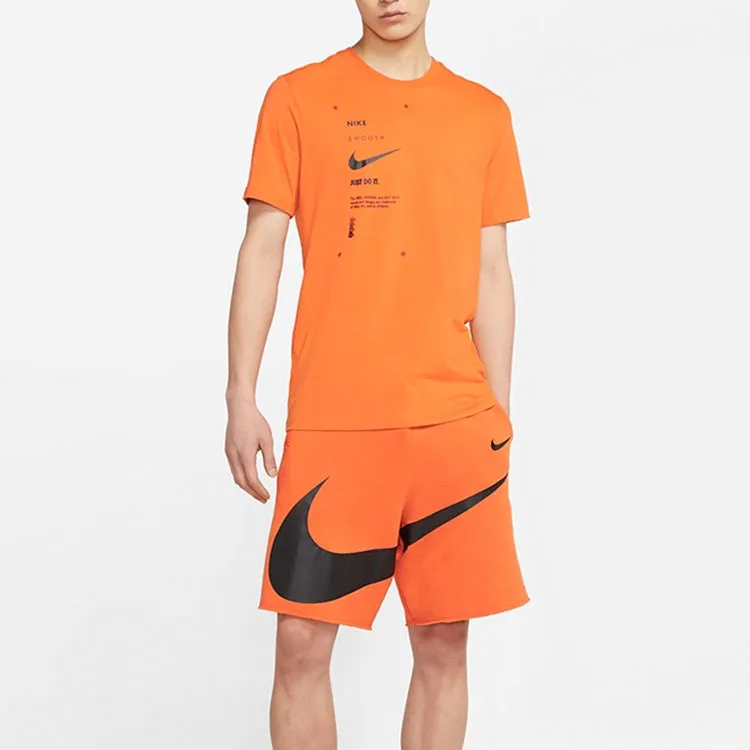 Nike Sportswear Club T Shirts Men Orange-7