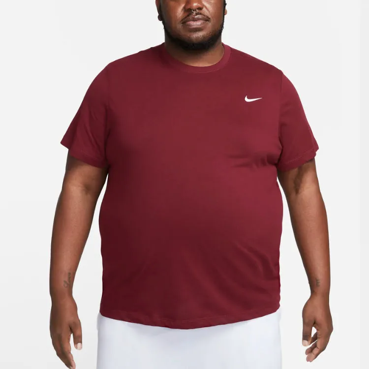 Nike T Shirts Men Dark Red-3