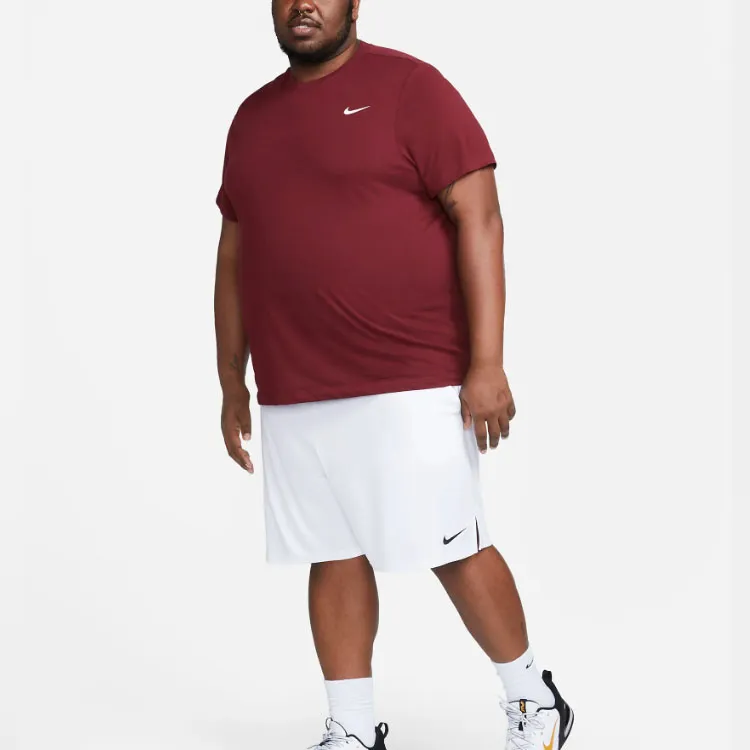 Nike T Shirts Men Dark Red-5