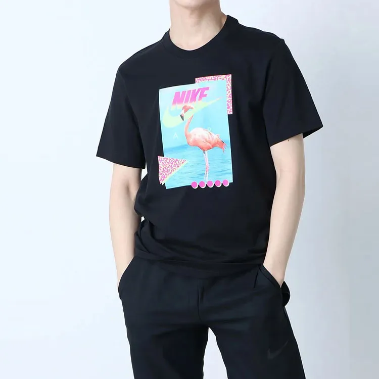 Nike Set-in Sleeve T-Shirt Men's Black-6