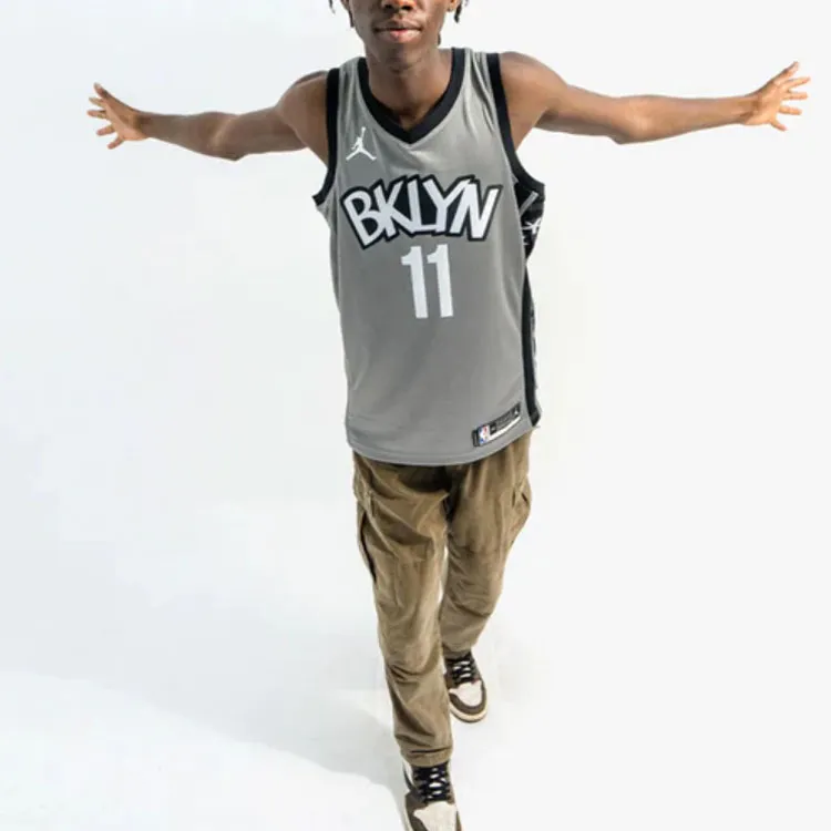 Nike Basketball Jerseys Men's Gray-2