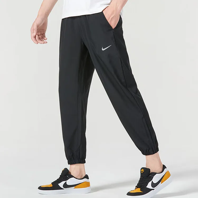 Nike Dri Fit Knitted Sweatpants Men's Black-3