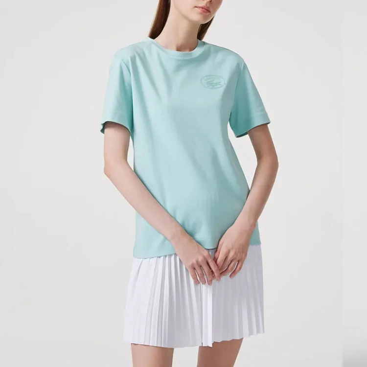 LACOSTE Signature-embroidered Cotton T-shirt-3
