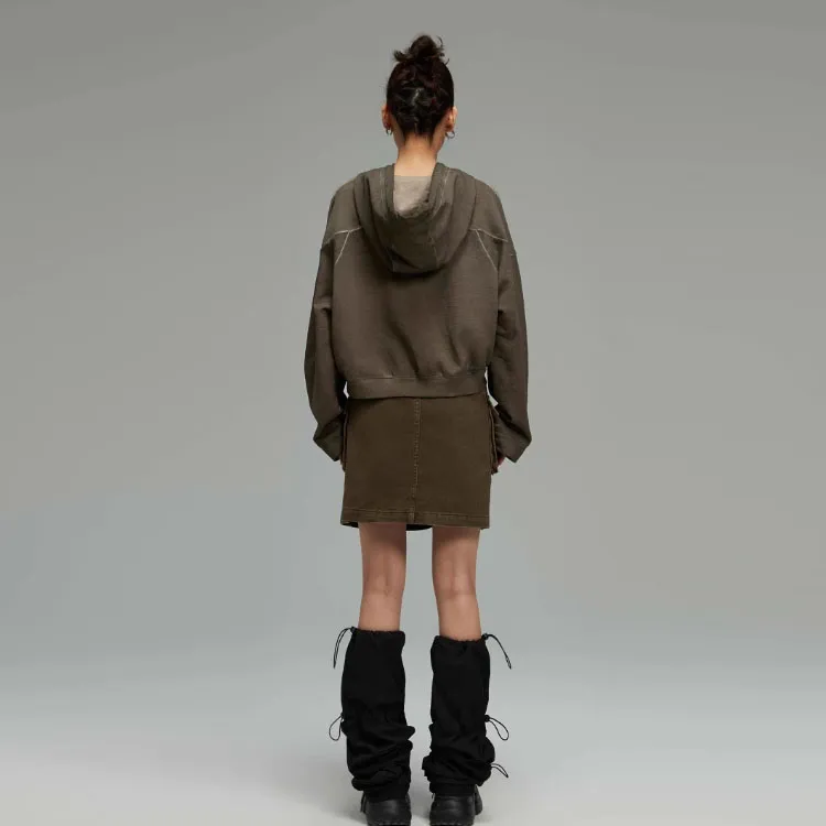 ONLY Sweatshirts Women's E09 Dark Dust Gray-3