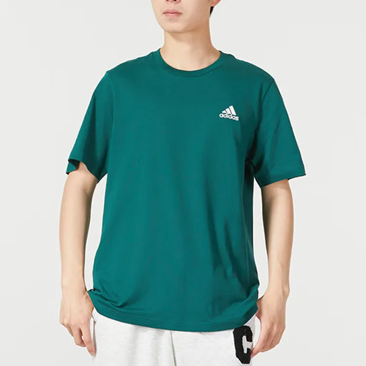 Adidas Set-in Sleeve T-Shirt Men's Green-2