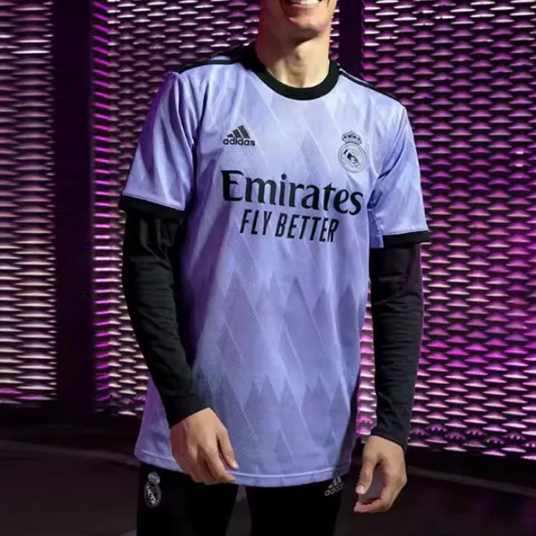 Adidas Soccer Jersey Men's Purple-5
