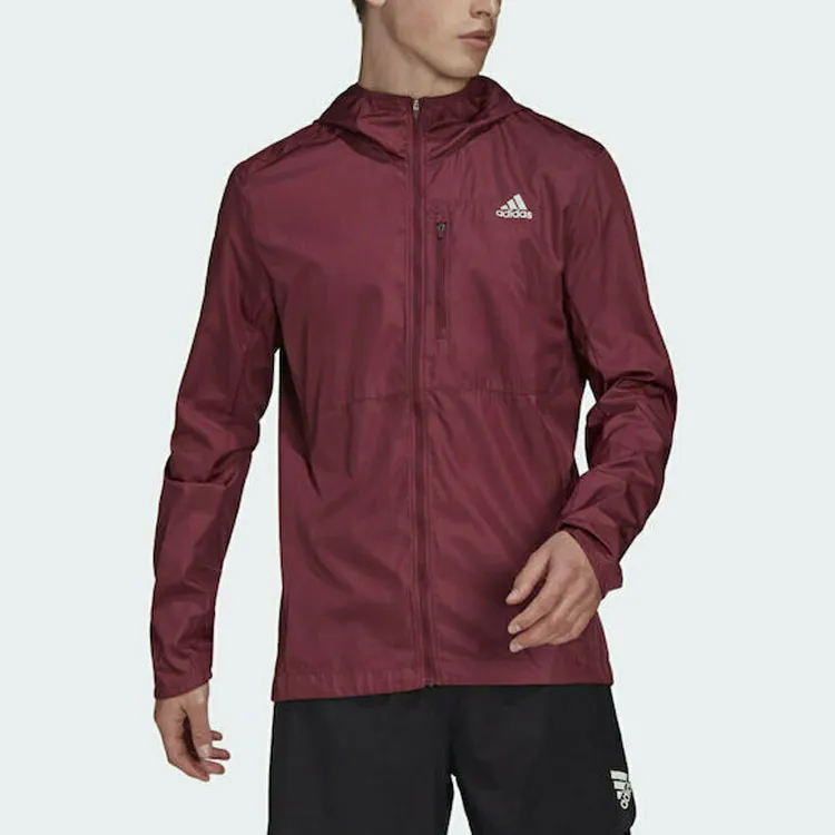 Adidas Jackets Men Burgundy-4