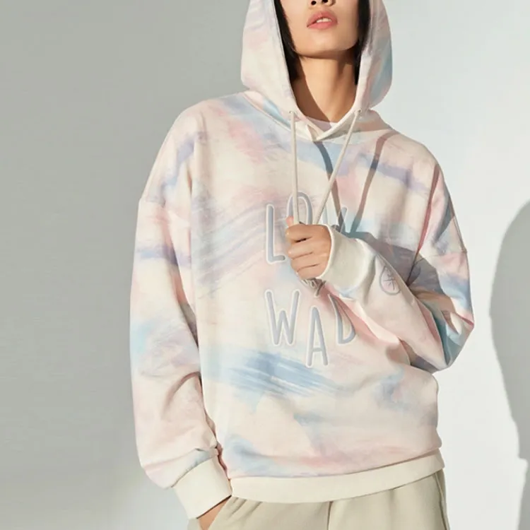 LiNing Sweatshirt Unisex Pink Blue Mixed Color-6