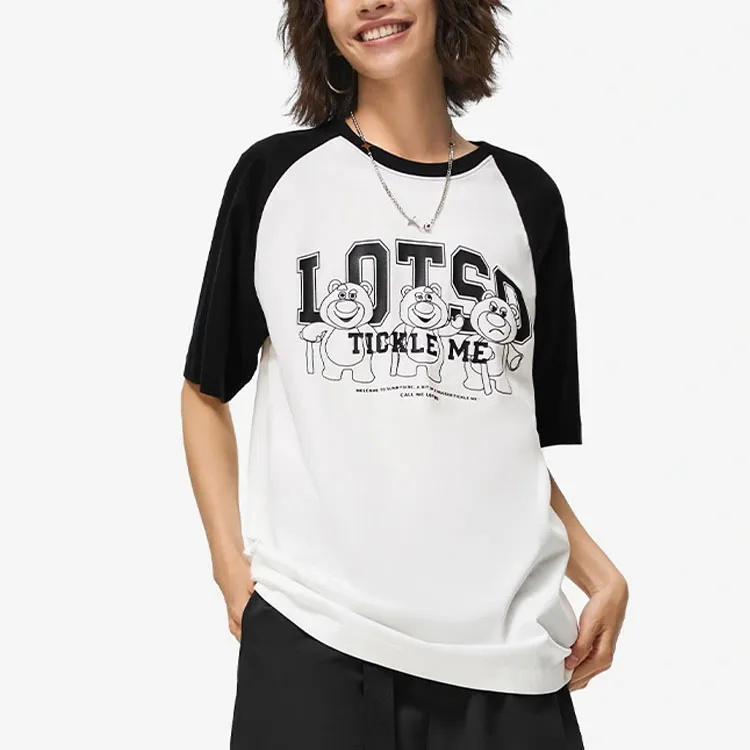 LiNing x Disney Sports Fashion Collection T Shirt Unisex Ivory-4
