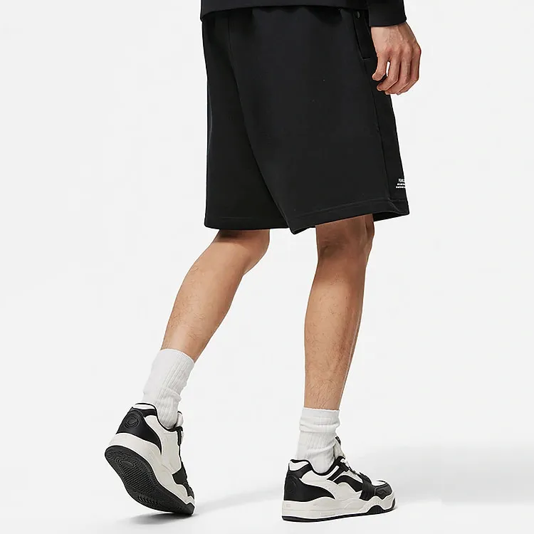 LINING Skateboard Casual Shorts Men Black-5