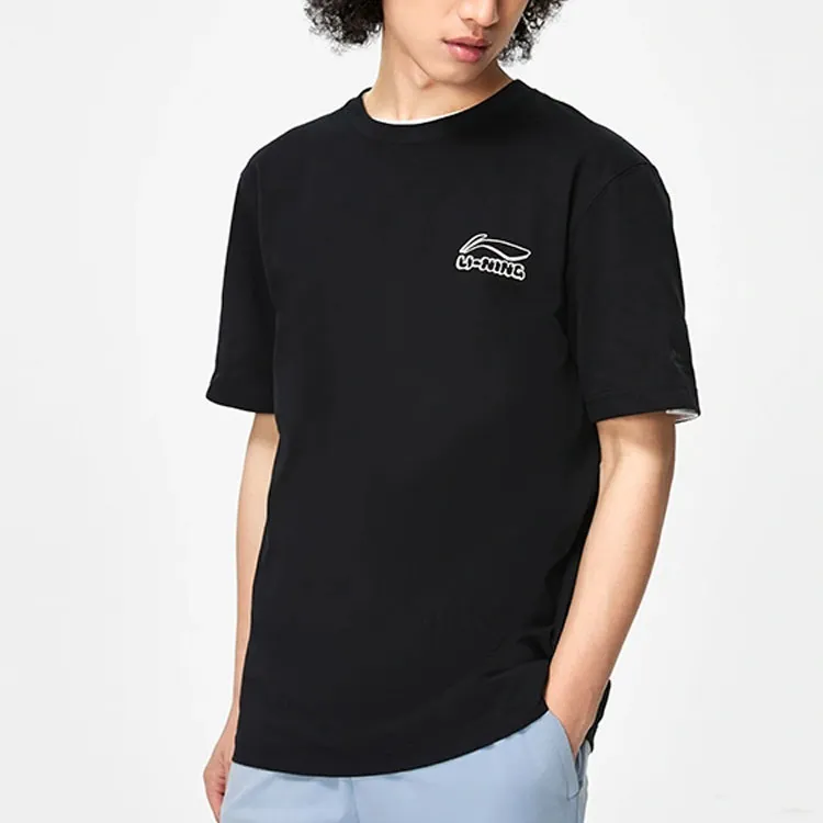 LiNing Sports Lifestyle Collection Sports Trendy Collection T Shirt Men's Black-2