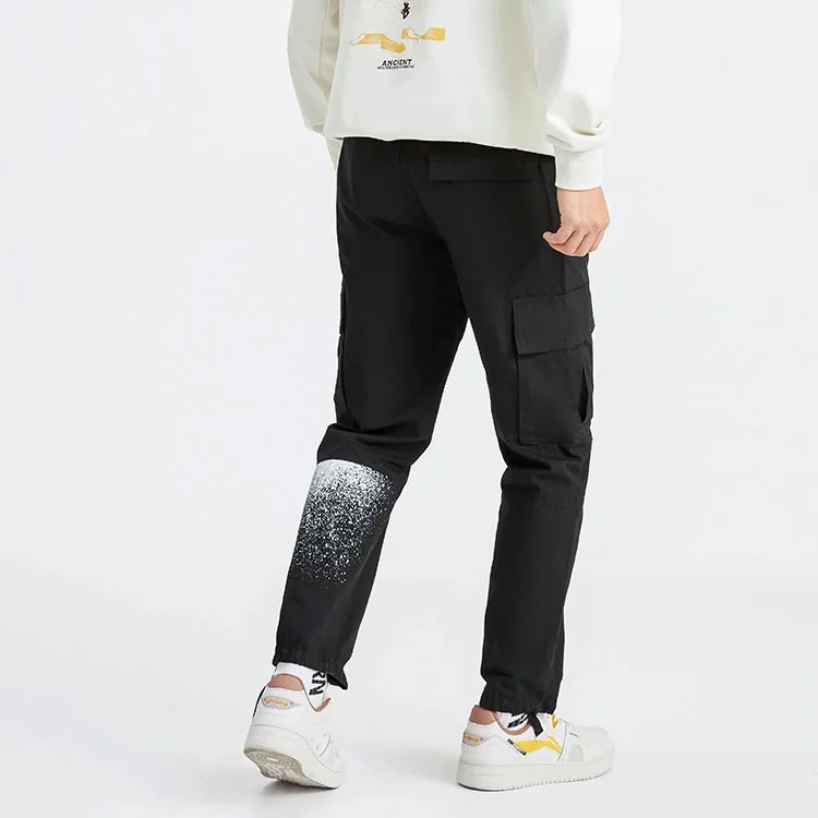 LiNing Skateboard Casual Pants Men's Black-5