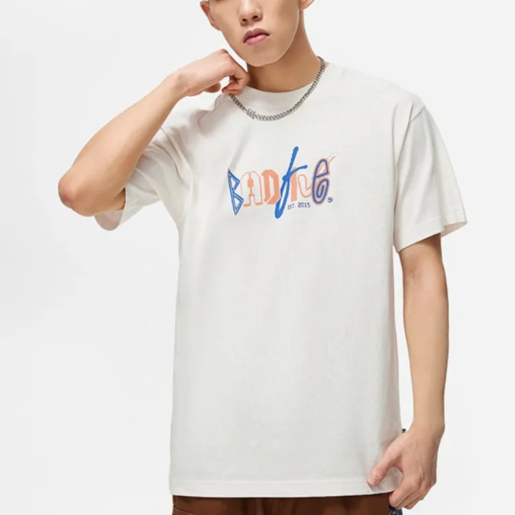 LiNing Drop Shoulder Sleeve T Shirt Men's Ivory-4