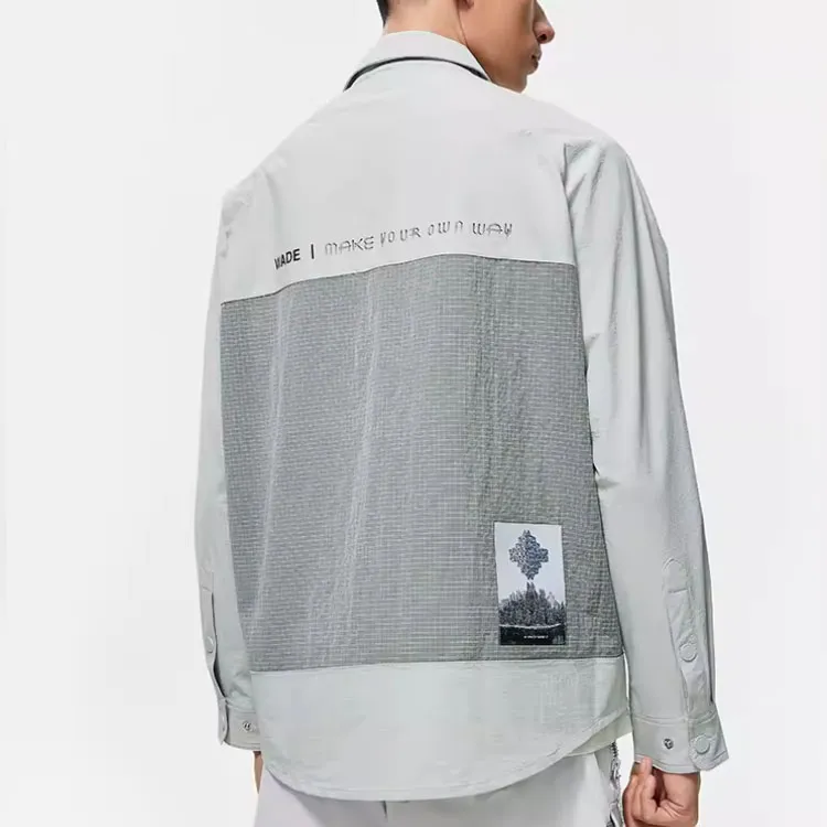 LiNing Jackets Coats Men's River Stone Gray-2