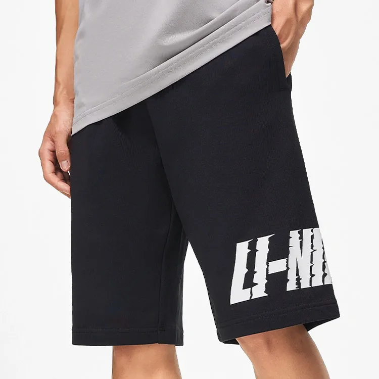 LiNing Sports Fashion Collection Sports Shorts Men's Black-3