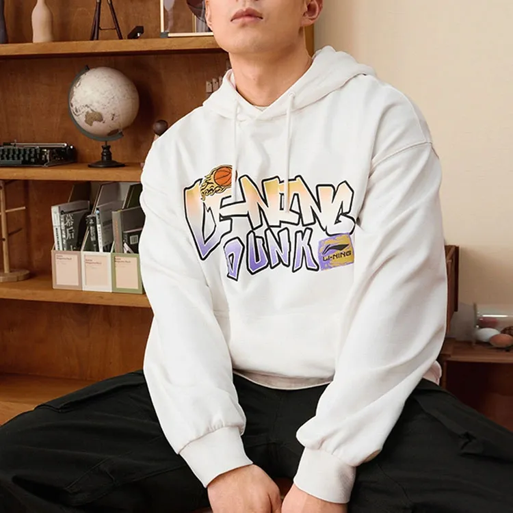 LiNing Sports Fashion Collection Sweatshirt Men's Ivory-2