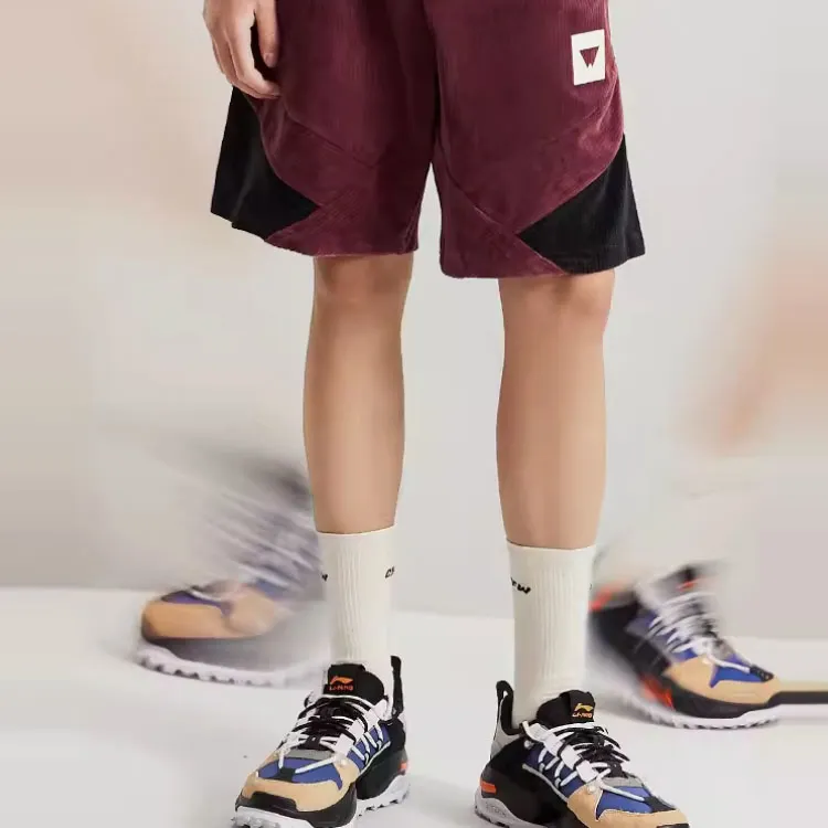 LiNing Casual Shorts Men's Truffle Red-6