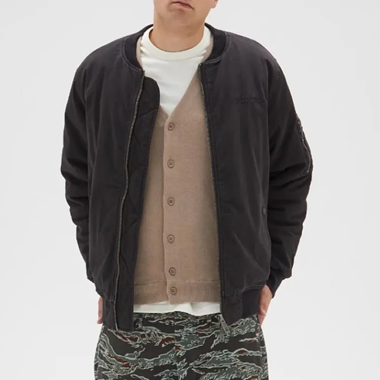 UNDEFEATED Puffer Jackets Unisex Black-2