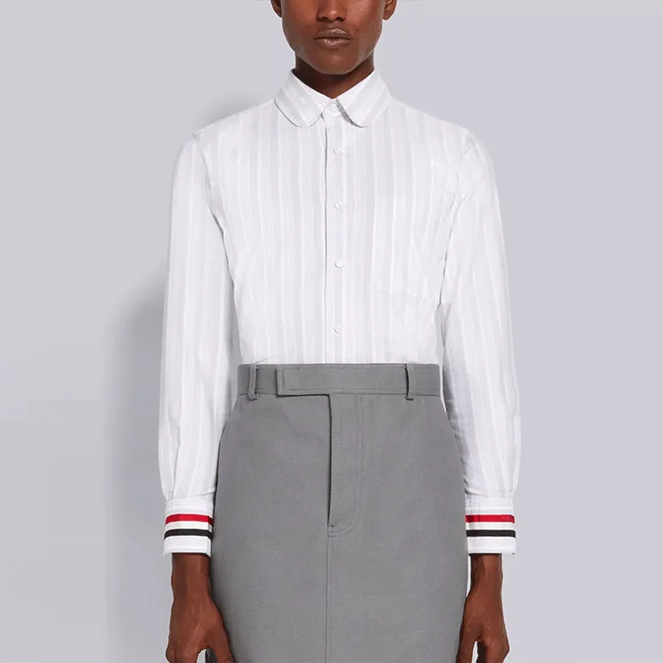 THOM BROWNE 4 Bar Stripe Bomber Jacket-2