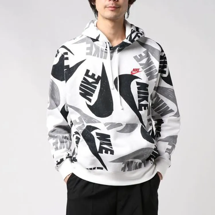 Nike Sweatshirt Men's Black White-4