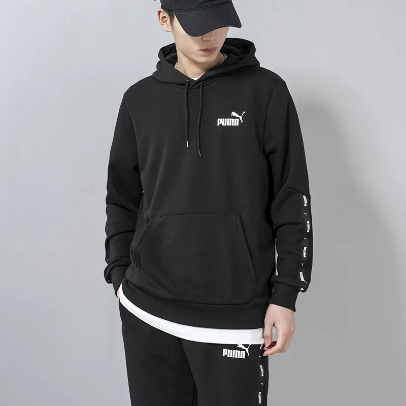 PUMA Sweatshirts Men Black-5