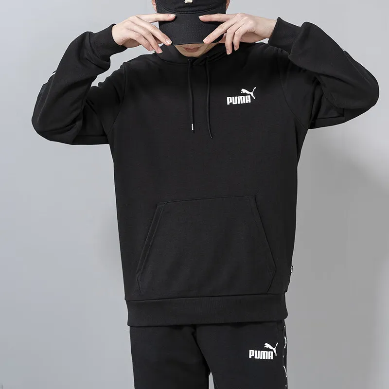 PUMA Sweatshirts Men Black-6