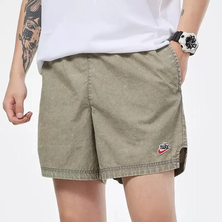 Nike Denim Shorts Men Army Green-5
