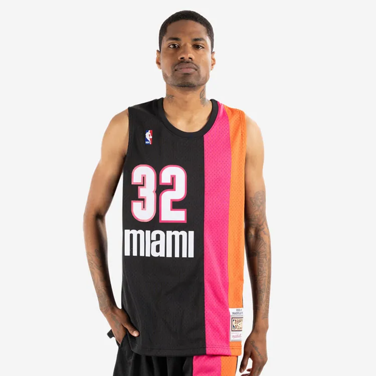 Mitchell Ness Shaquille O'Neal Nba Miami Heat 2005 Swingman Vest-3