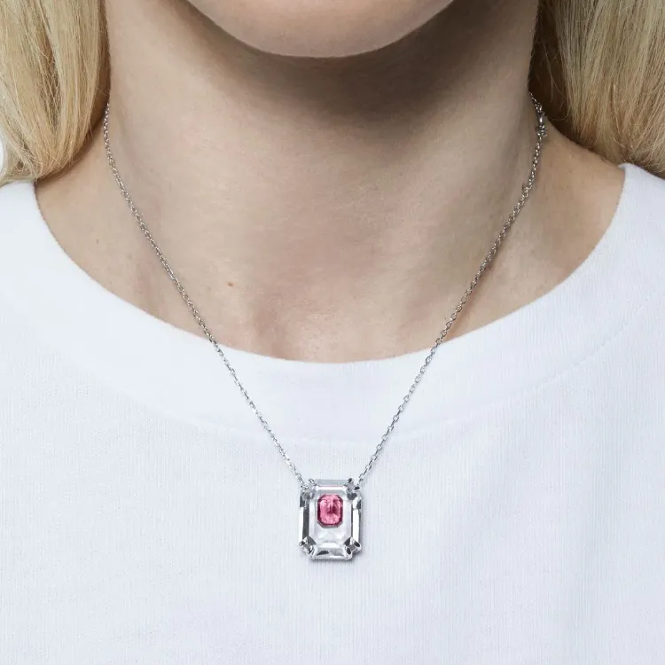 Swarovski Necklaces Women's Silver-4