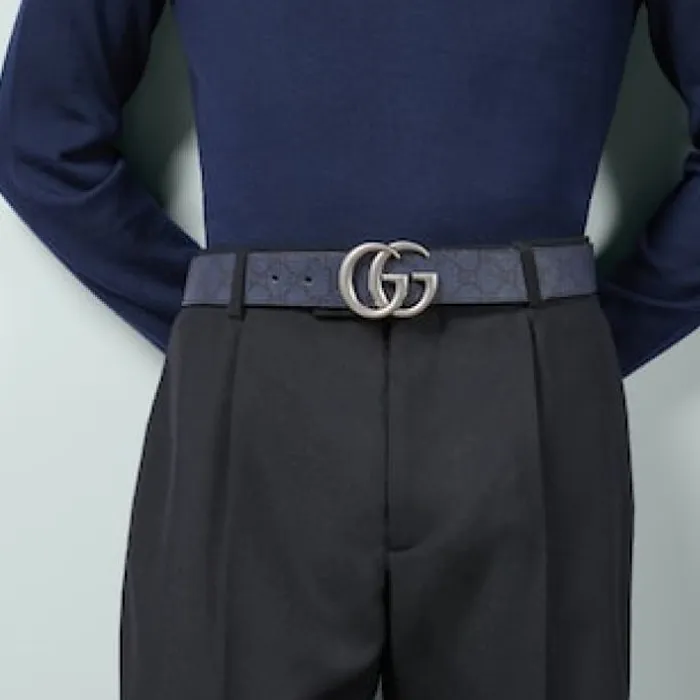 GUCCI Gg Marmont Reversible Belt-5