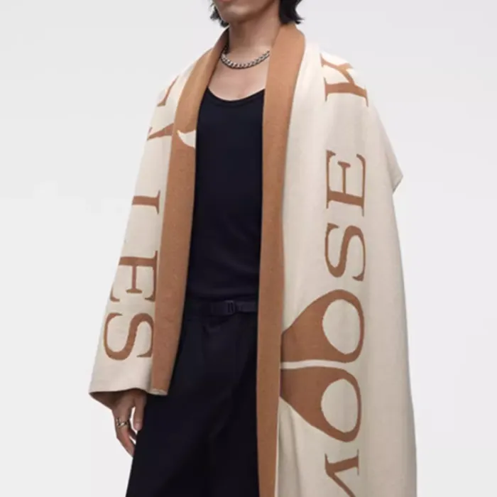 LI NING 1990 Shawls Unisex Brown-1