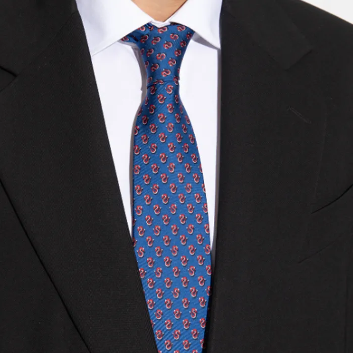 Ferragamo Micro Pattern Printed Tie-1